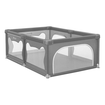 Lionelo - Бебешки манеж WILLOW сив