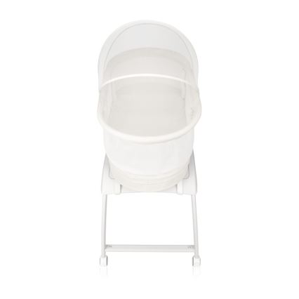 Lionelo - Бебешко легло с вградена везна CORAL White