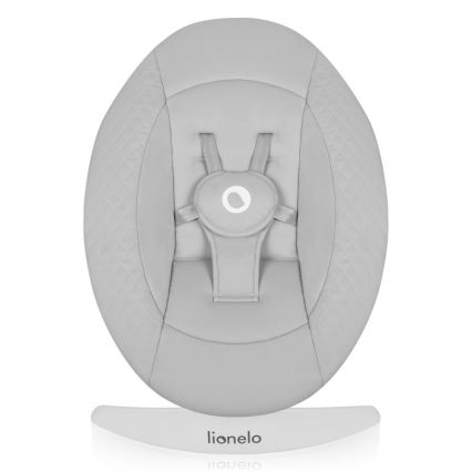 Lionelo - Бебешко шезлонгче с мелодия IRIS Сив бетон