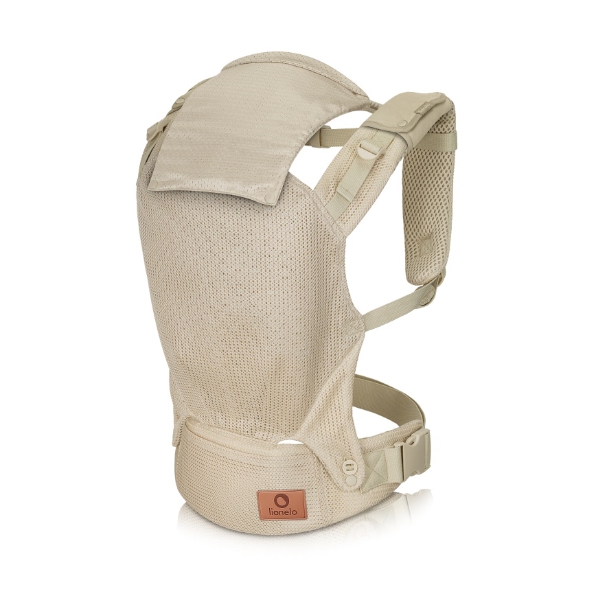Lionelo - Бебешко кенгуру MARGAREET Air Beige