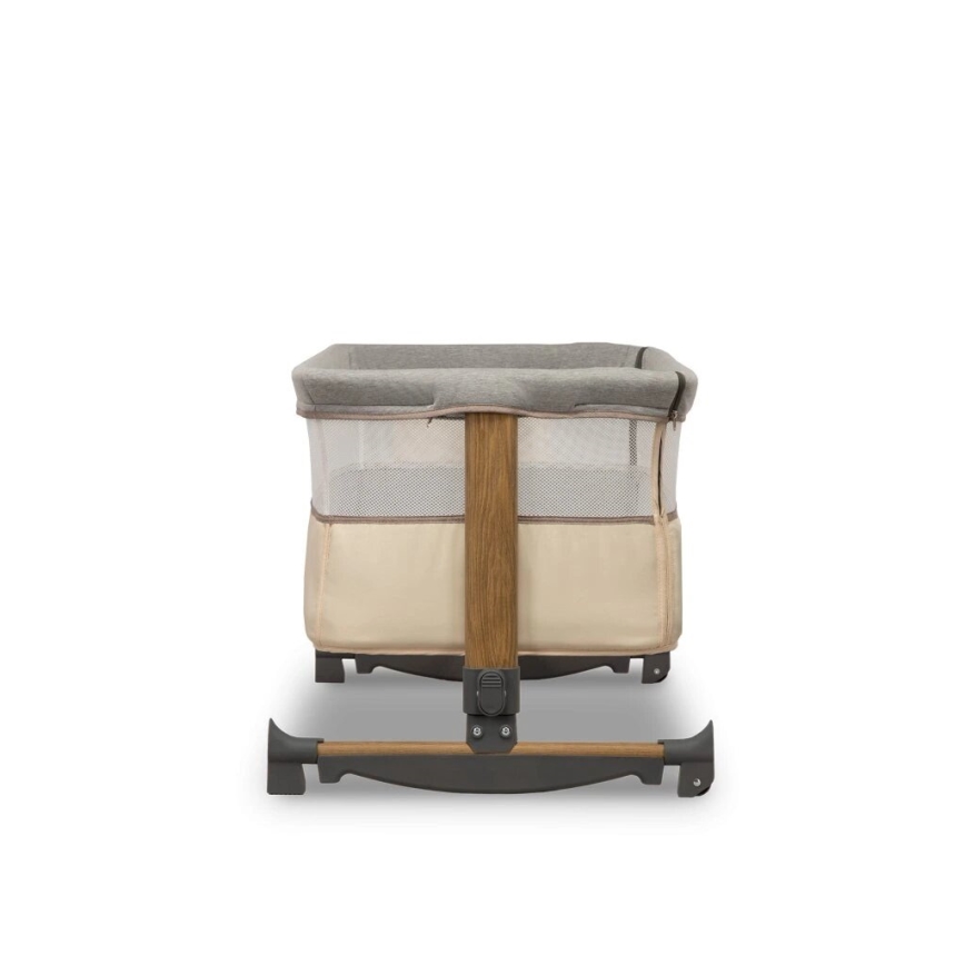 Lionelo - Бебешко креватче 3 в 1 LEONIE сиво/бежово