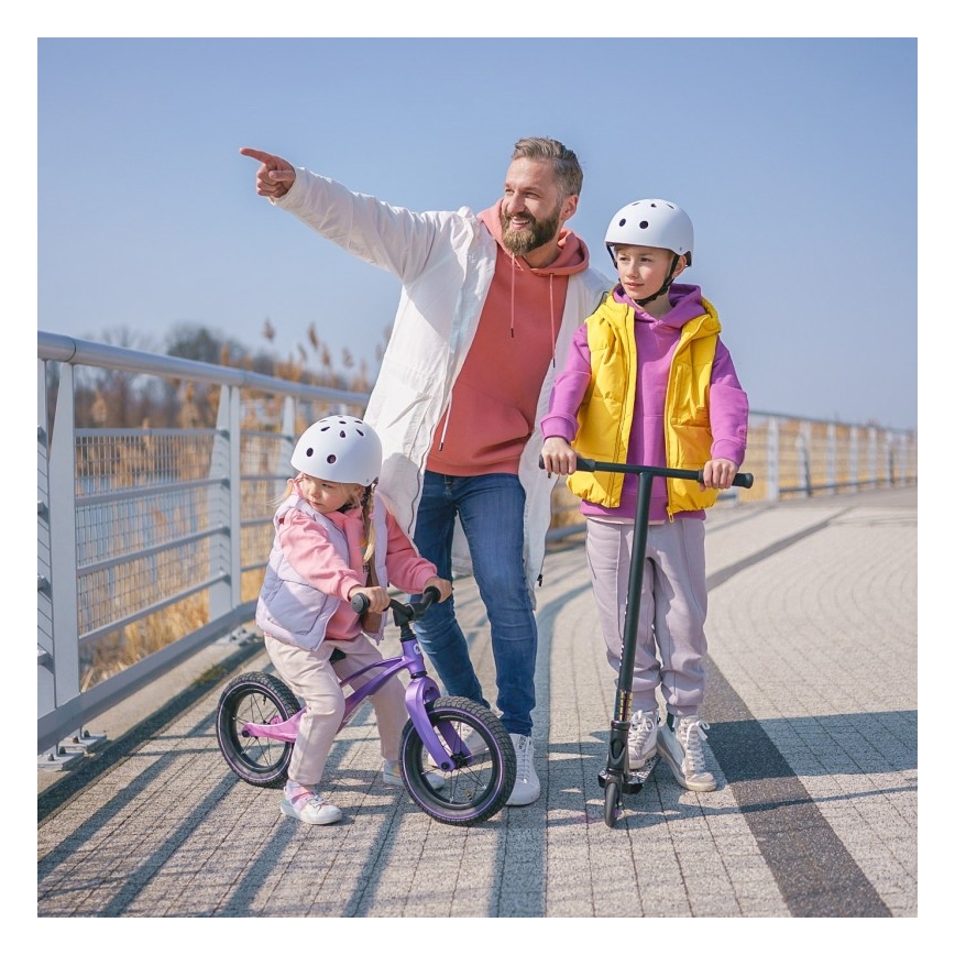 Lionelo - Беговел BART AIR лилав/розов