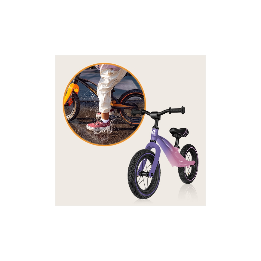 Lionelo - Беговел BART AIR лилав/розов