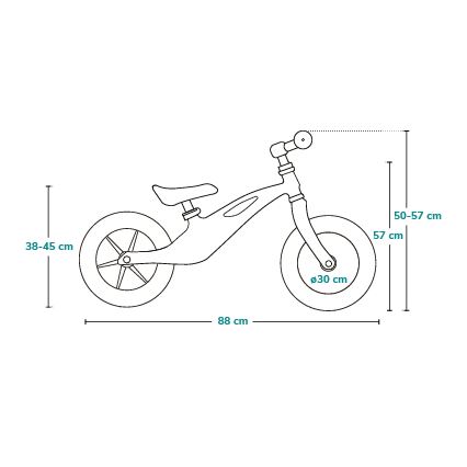 Lionelo - Беговел BART AIR зелен