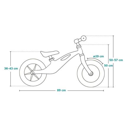 Lionelo - Беговел BART TOUR розово/зелено