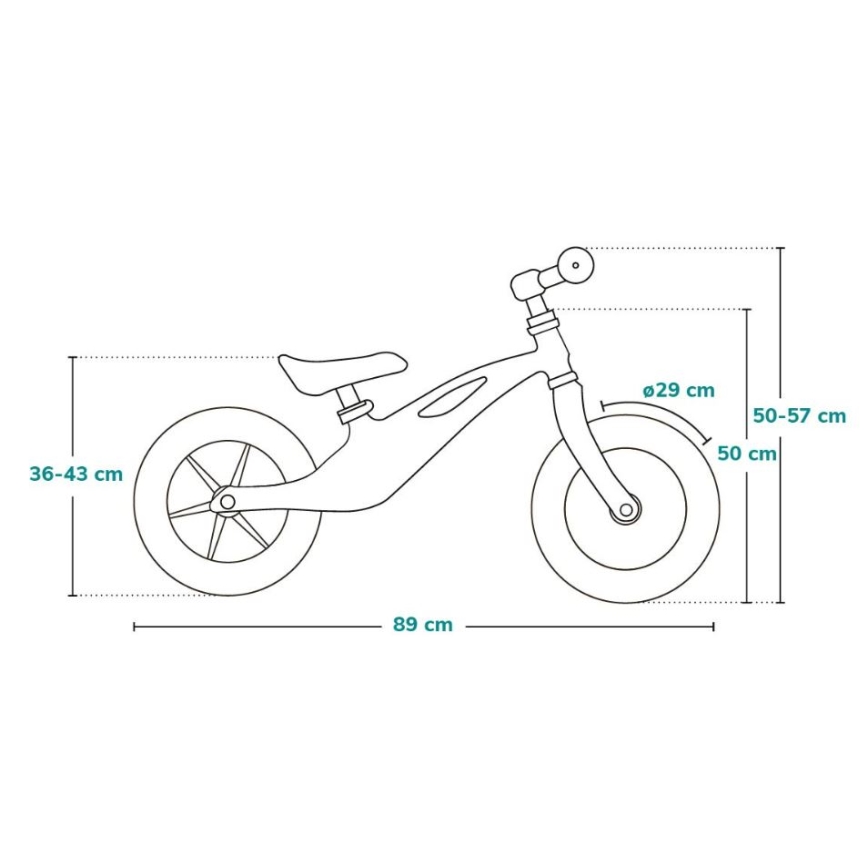 Lionelo - Беговел BART TOUR розово/зелено