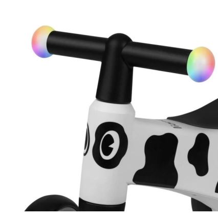 Lionelo - Беговел SAMMY черно/бяло