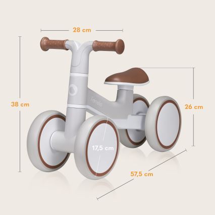 Lionelo - Беговел VILLY Бежово Лате