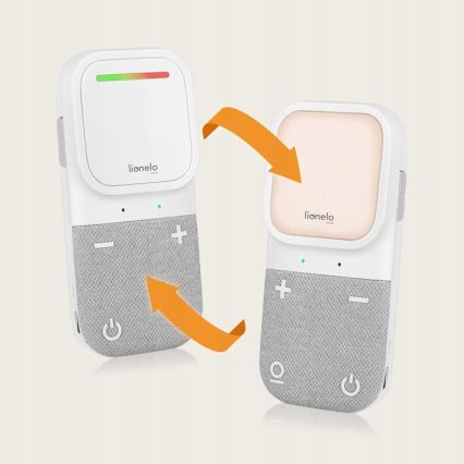 Lionelo - Безжичен акумулаторен аудио бебефон BABYLINE 2.2 5V
