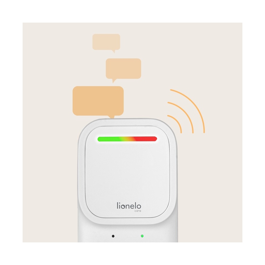Lionelo - Безжичен акумулаторен аудио бебефон BABYLINE 2.2 5V