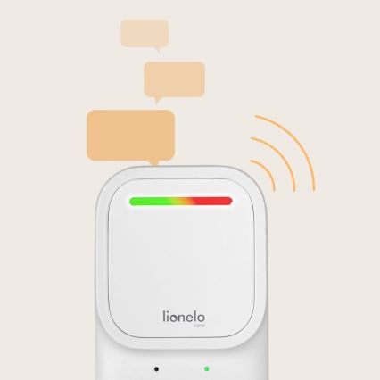 Lionelo - Безжичен акумулаторен аудио бебефон BABYLINE 2.2 5V