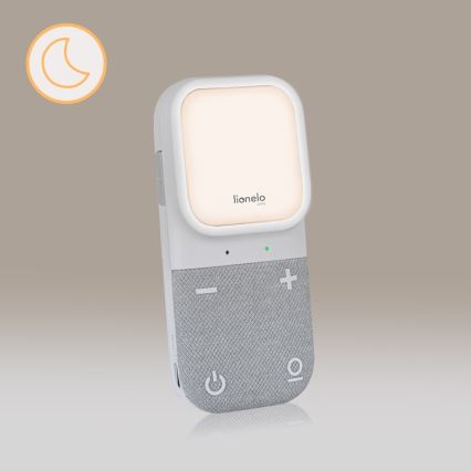 Lionelo - Безжичен детски аудио бебефон с безжично зареждане BABYLINE 2.3 5V