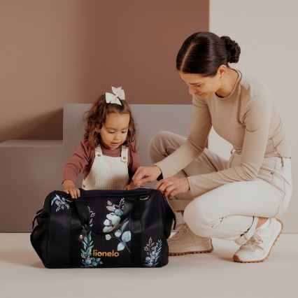 Lionelo - Чанта за смяна на пелени за детска количка IDA Golden Moments