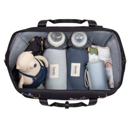 Lionelo - Чанта за смяна на пелени за детска количка IDA Golden Moments