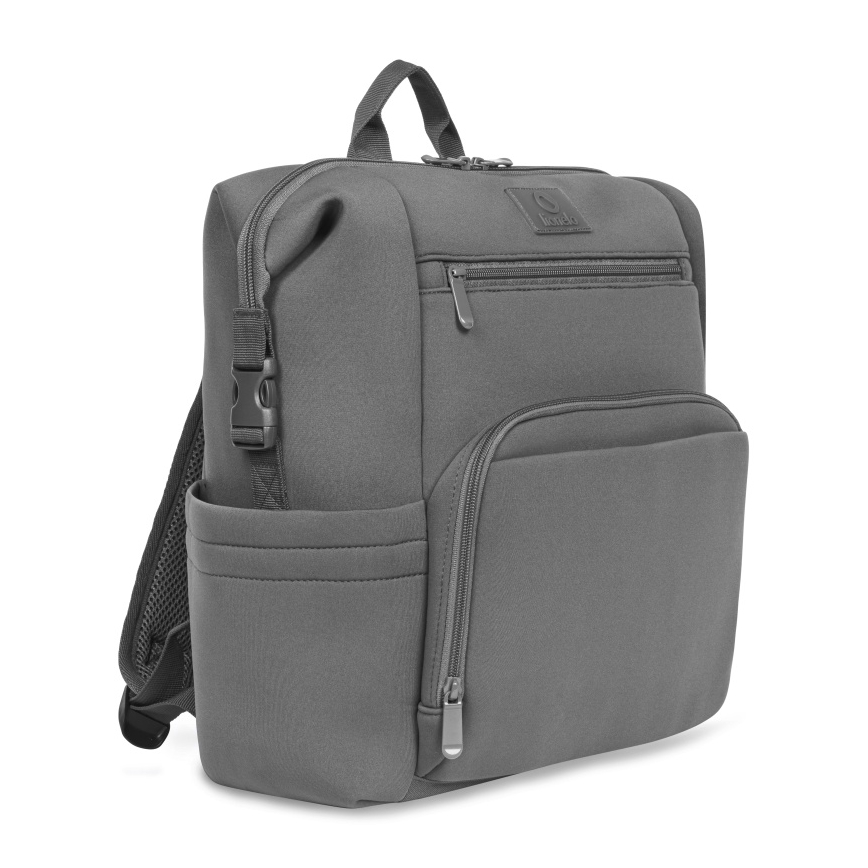 Lionelo - Чанта за смяна на пелени за количка CUBE Grey Stone