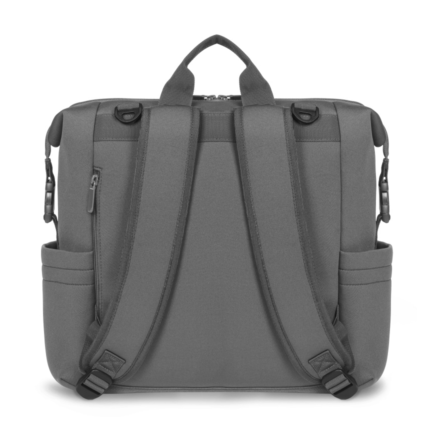 Lionelo - Чанта за смяна на пелени за количка CUBE Grey Stone