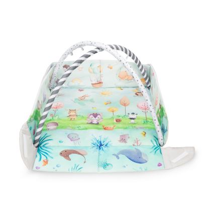 Lionelo - Детска игрална постелка ANIKA Natural