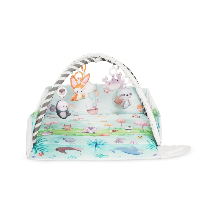 Lionelo - Детска игрална постелка ANIKA Natural