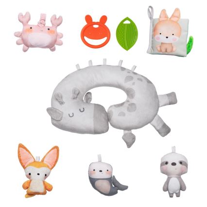 Lionelo - Детска игрална постелка ANIKA Natural