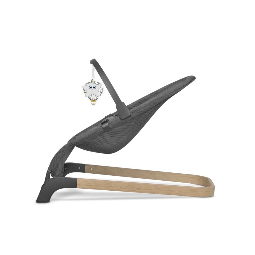 Lionelo - Детска люлка JUNE сива