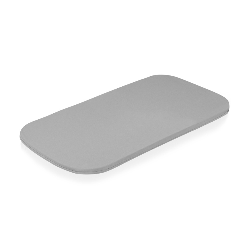 Lionelo - Детска люлка с мелодия 2 в 1 BELLA 4xAA бетонно сива + дистанционно управление