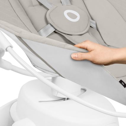 Lionelo - Детска люлка с мелодия IRIS 4xAA Beige Sand