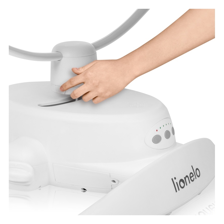 Lionelo - Детска люлка с мелодия IRIS 4xAA Beige Sand