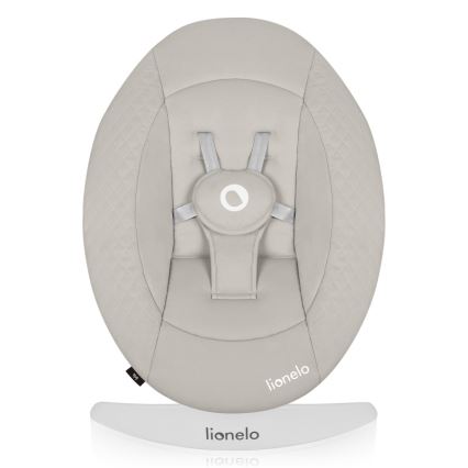 Lionelo - Детска люлка с мелодия IRIS 4xAA Бежов пясък
