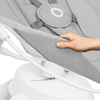 Lionelo - Детска люлка с мелодия IRIS Grey Concrete