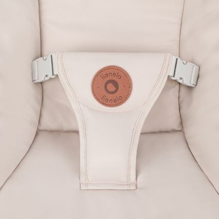 Lionelo - Детска люлка с мелодия OLIVIA Beige Natural + дистанционно управление