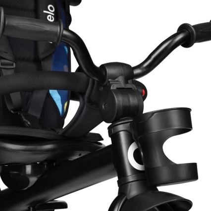 Lionelo - Детска триколка HAARI черна/разноцветна