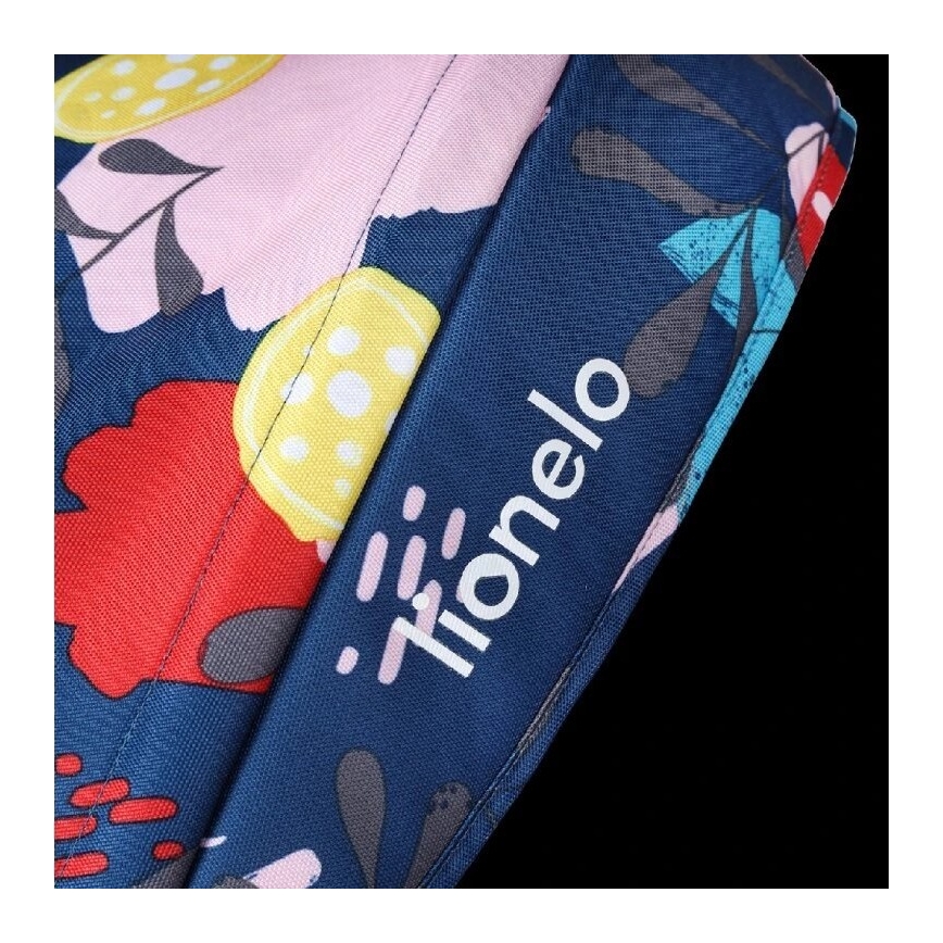 Lionelo - Детска триколка HAARI черна/разноцветна