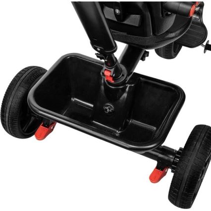 Lionelo - Детска триколка HAARI черна/разноцветна