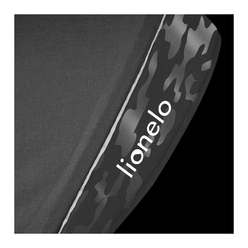 Lionelo - Детска триколка HAARI сив/черен