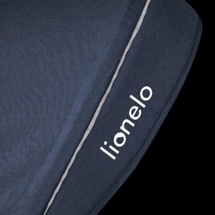 Lionelo - Детска триколка HAARI тъмносиньо/сиво
