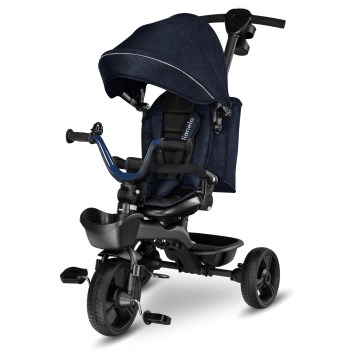Lionelo - Детска триколка KORI Blue Navy