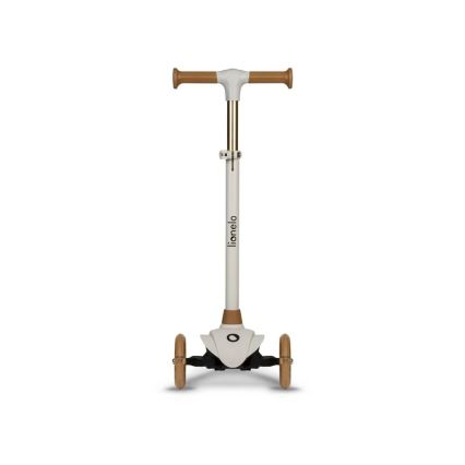 Lionelo - Детска тротинетка JESSY 3xAA бежова