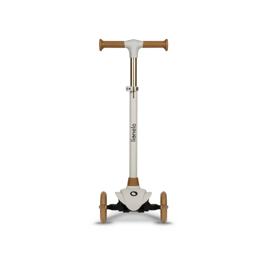 Lionelo - Детска тротинетка JESSY 3xAA бежова
