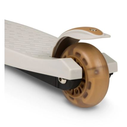 Lionelo - Детска тротинетка JESSY 3xAA бежова