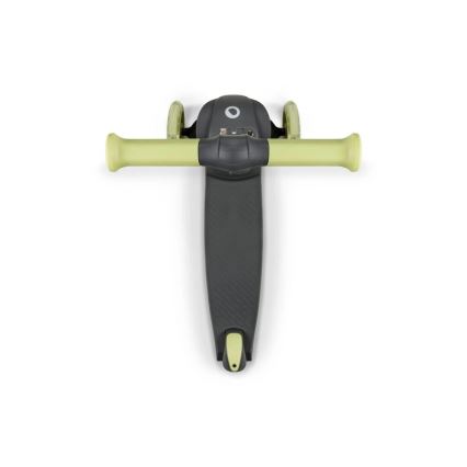 Lionelo - Детска тротинетка JESSY 3xAA сива/зелена