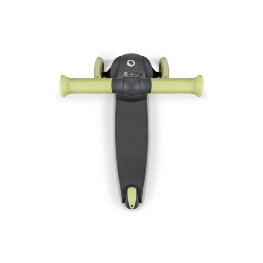 Lionelo - Детска тротинетка JESSY 3xAA сива/зелена