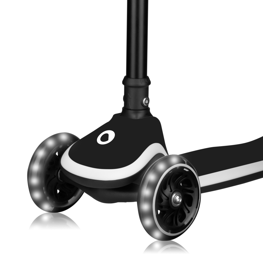 Lionelo - Детска тротинетка MEY 3xAAA Black Onyx