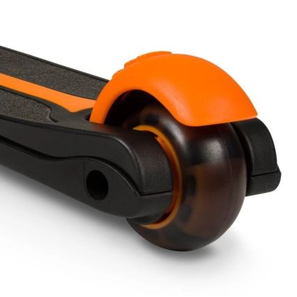 Lionelo - Детска тротинетка TIMMY 3xAA оранжево/черно