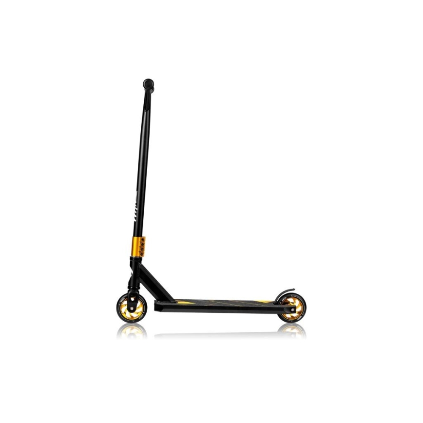 Lionelo - Детска тротинетка WHIZZ черна