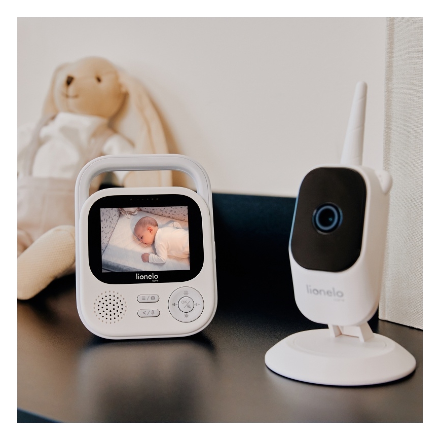 Lionelo - Детска видеоняня BABYLINE CAMERA 3.2 5V