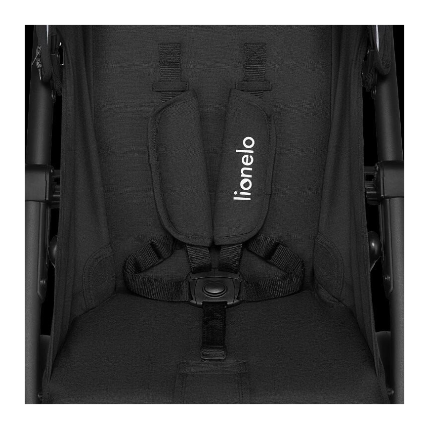 Lionelo - Детска количка ANNET PLUS черен