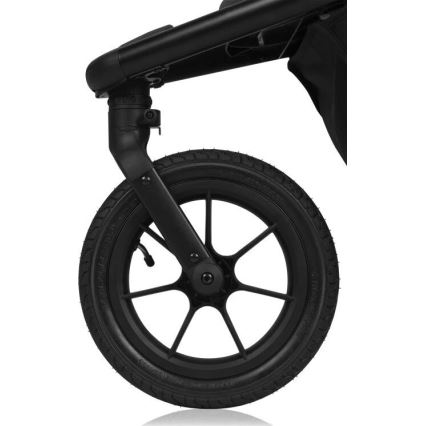 Lionelo - Детска количка AZURA черен