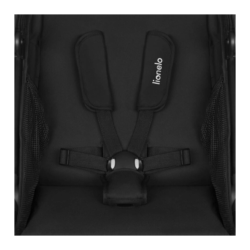 Lionelo - Детска количка AZURA черен