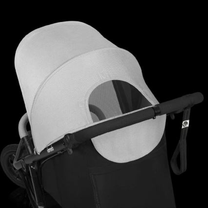 Lionelo - Детска количка AZURA черен/сив