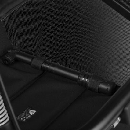 Lionelo - Детска количка AZURA черен/сив